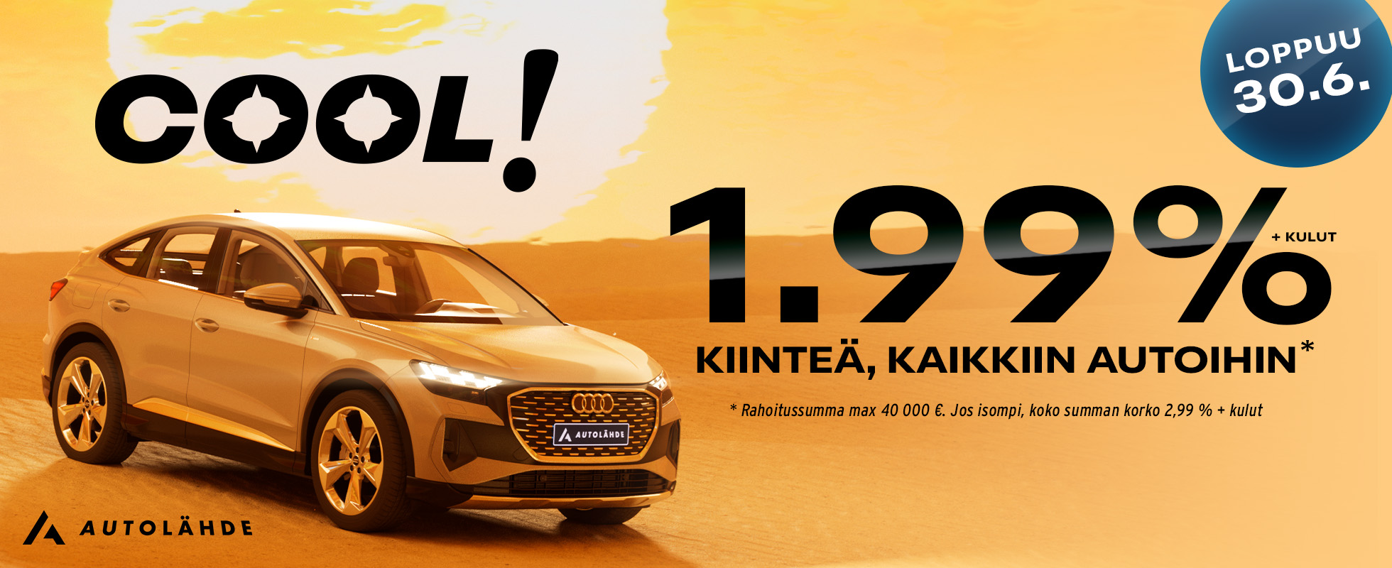 Autolähteen Kampanjakuva - Leveä