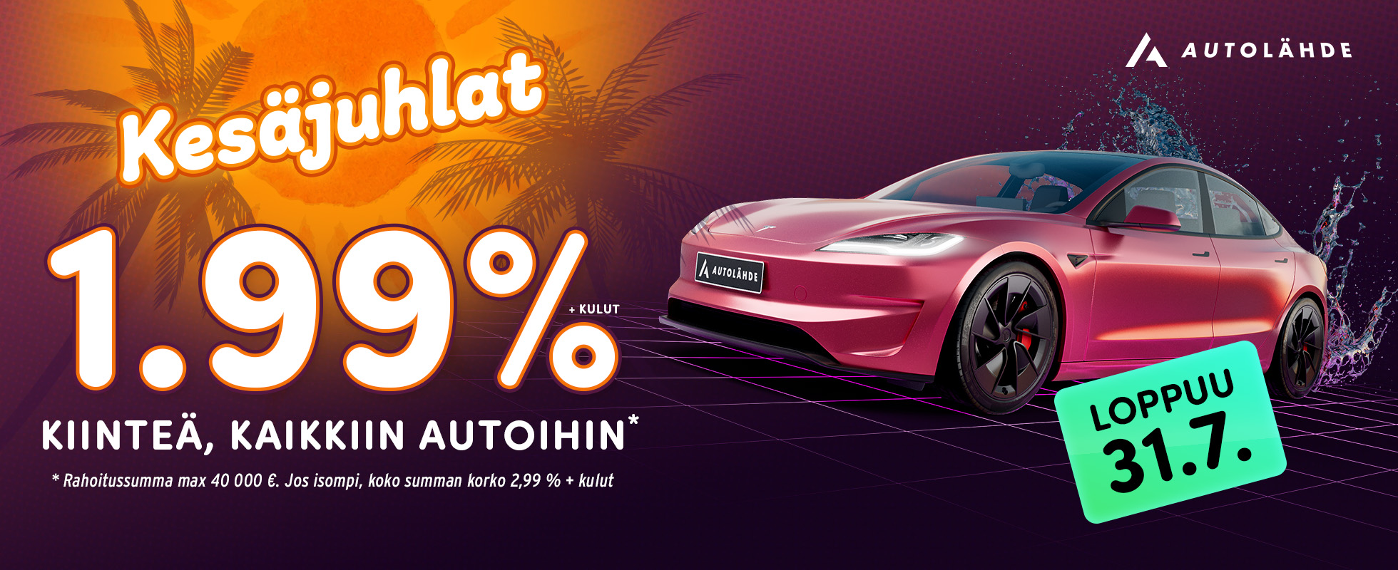 Autolähteen Kampanjakuva - Leveä