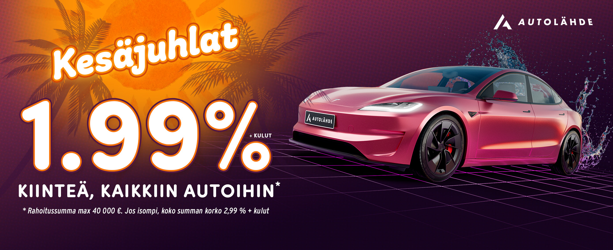 Autolähteen Kampanjakuva - Leveä