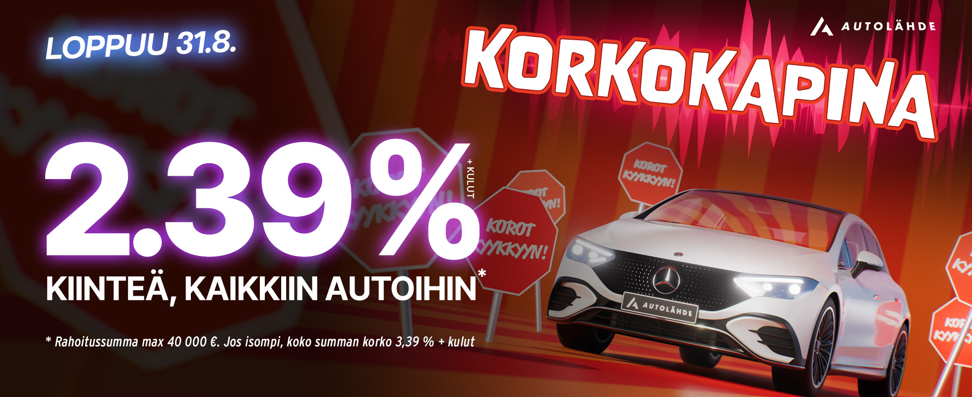 Autolähteen Kampanjakuva - Leveä