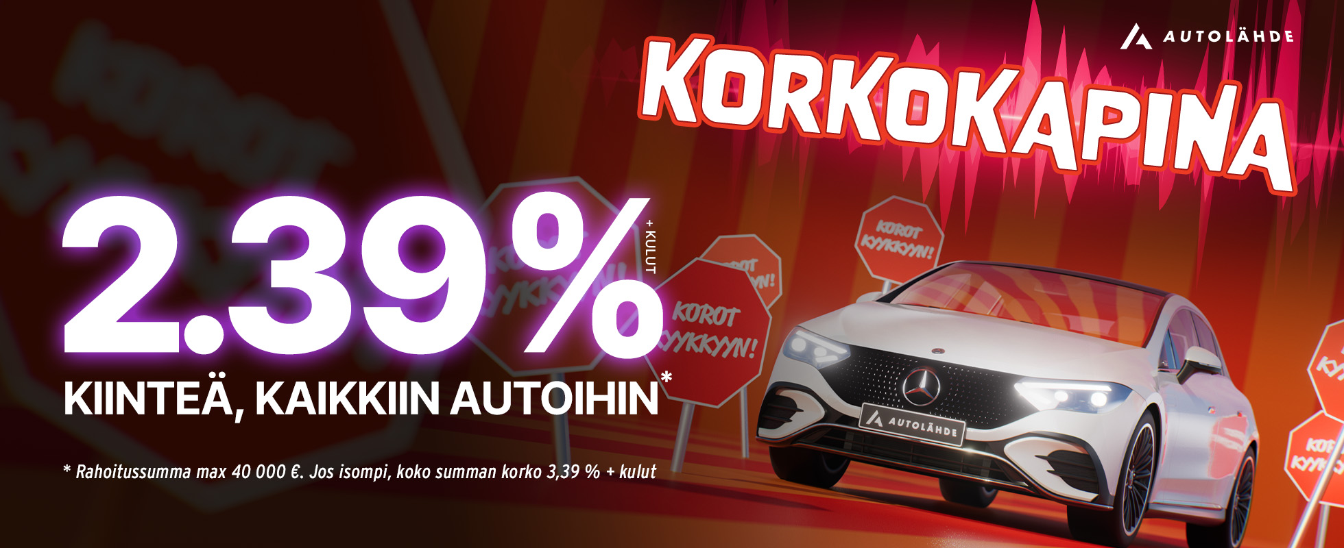 Autolähteen Kampanjakuva - Leveä
